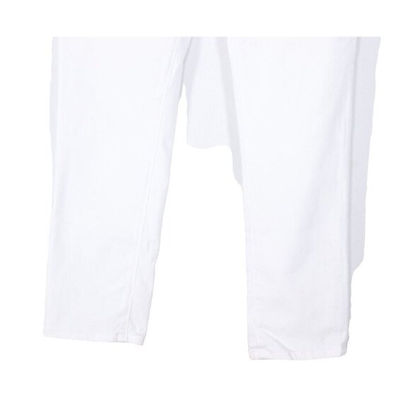 AG Adriano Goldschmied Women's Size US28 White Prima Crop Cigarette Leg Jeans - Picture 8 of 13
